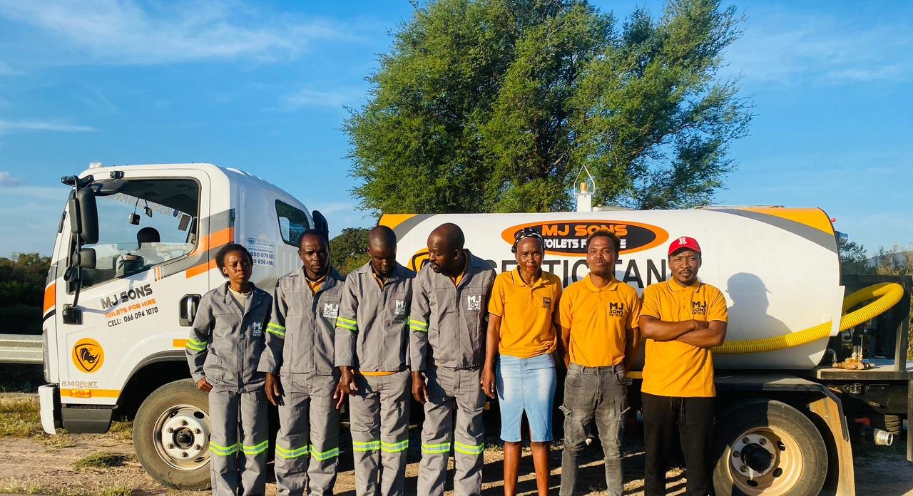 MJ Sons professional sanitation team